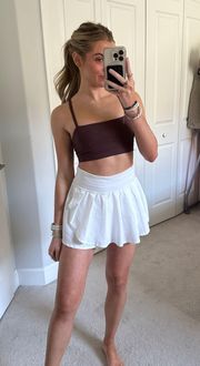 White Tennis Skirt