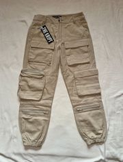 cream cargo pants