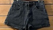 Cotton:On Black High Rise Mom Shorts Size 6