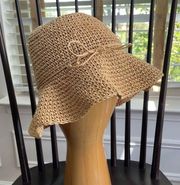 Old Navy Paper Straw Cloche Sun Hat S M