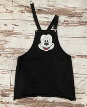 MICKEY MOUSE BLACK DENIM OVERALLS