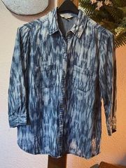 Liverpool Los Angeles tulip back button up shirt XS