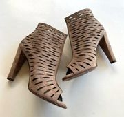 Diane von‎ Furstenberg ‘Alexandria’ Booties Pebble