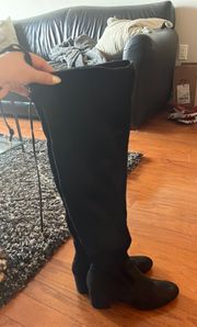 Knee High Blk Boots