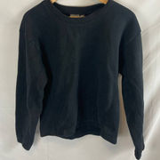 ZELLA Cara Crewneck Sweatshirt In Black size medium