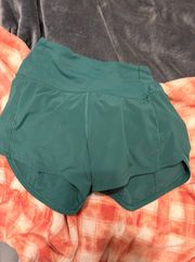 Dark Green  Speed Up Shorts