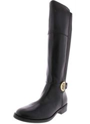 Tommy Hilfiger Black IDREENA Shoes Tall Shaft Boots Zipper Size 8