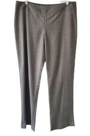 Giorgio Armani Pinstripe Gray Wool Pants Size 44