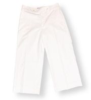 Ralph Lauren White Cropped Pant