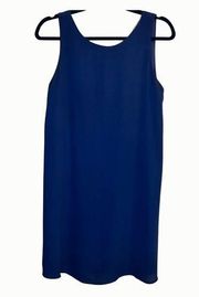 Everly Bow Mini Navy Dress Size M Feminine and Flirty!