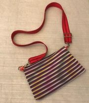 Multi colored Zipper purse great unique gift