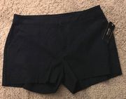 Black Shorts Size 2