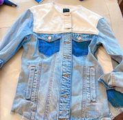 Armani exchange women jeans jacket size S/NWT