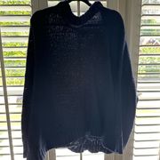 Navy Blue Knit Sweater