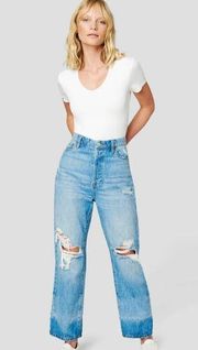 NWT BLANK NYC Baxter Ribcage Straight Leg Jeans Button Fly Size 28 Personal Best