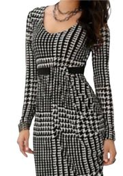 Houndstooth Dress