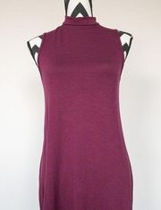 Fantastic Fawn Wine T-shirt Dress Sz Sm