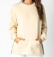 Cream Oversized Pullover