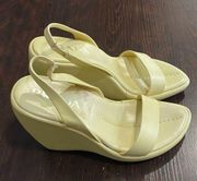 Lime Calzature Donna Nappa Wedge Sandals 35