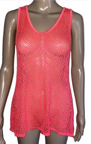 Ocean Pacific open knit swim cover up