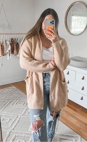 Debut tan cardigan