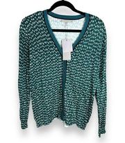 Danielrainn abstract cardigan NWT M