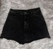 Raw Hem Shorts