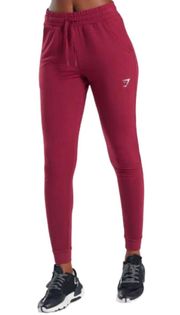 Gymshark Women’s Pippa Burgundy Training Joggers, large