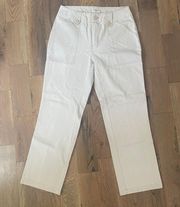 Tan Cropped Pants Size 8