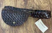 Sundance Bed Stu Manny Woven Belt Bag bed|stu woven leather pouch belt small