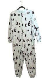 Nick & Nora Sleepwear Penguin Igloo Footie Pajamas