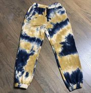 BLANK Nyc Multi Fall Abstract Tie Dye Color-way Sweatpants Gotta Be You