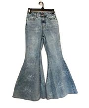 Wild Fable Highest Rise Extreme Flare daisy‎ Jeans size 0