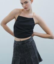 Box Pleat Skirt