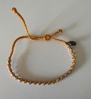 Pura Vida Yellow And Silver  Bracelet