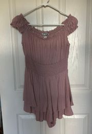 ROMPER DRESS IN PINK SIZE S