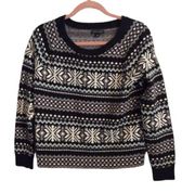 Tommy Hilfiger  sweater large L snow flakes VNC