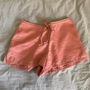 Urban Outfitters Satin Pink Shorts