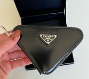 Prada Triangle-Shaped Mini Pouch