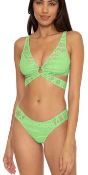 Crochet Green Bikini