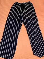 Striped Flowy Pants
