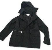 Michael Kors raincoat with detachable hood M