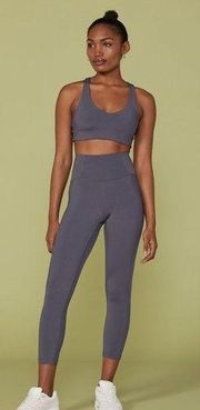 x Econyl High Rise Cropped Leggings