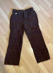 Corduroy Brown Pants