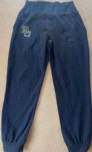 Beyond Yoga Midi Jogger SD1153 BAYLOR UNIVERSITY size M Black EUC