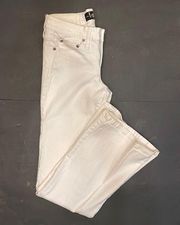 L.e.i. White boot cut jeans Size 3