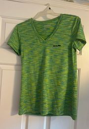 Green / Yellow V Shirt