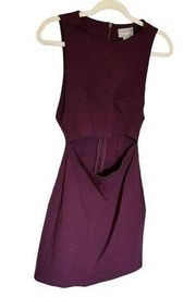 Finders Zane Dress in Plum nwt