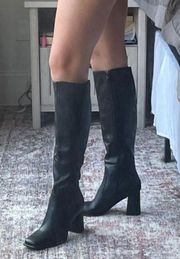 Knee-High Heeled Boots