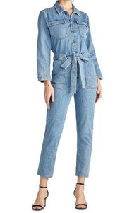 Sam Edelman The coverall denim jumpsuit size Medium